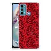 Motorola Moto G60 TPU Case Red Roses - thumbnail