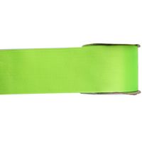 1x Lime groene satijnlint rollen 2,5 cm x 25 meter cadeaulint verpakkingsmateriaal - thumbnail