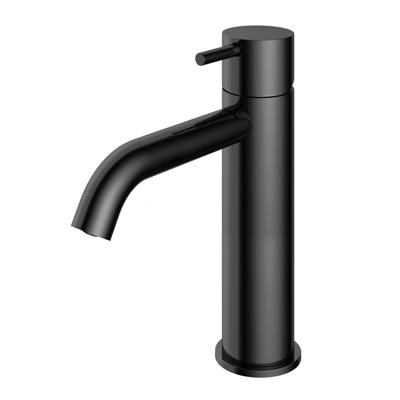 Hotbath Cobber Hoge Wastafelkraan Zwart Chroom CB003MC