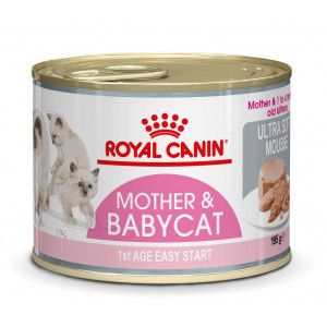 Royal Canin Mother & Babycat Mousse kattenvoer 3 trays (36 x 195 g)