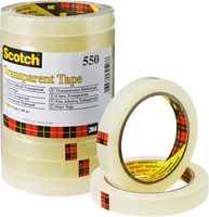 Scotch® plakband 550, ft 15 mm x 66 m, pak van 10 rollen