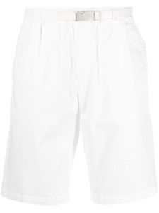 Eleventy short à taille ceinturée - Blanc