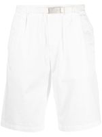 Eleventy short à taille ceinturée - Blanc