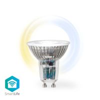 Nedis SmartLife LED Spot | Wi-Fi | GU10 | 345 lm | 4.9 W | 1 stuks - WIFILRW10GU10 WIFILRW10GU10