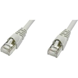 Telegärtner L00002D0080 RJ45 Netwerkkabel, patchkabel CAT 5e F/UTP 3.00 m Grijs Vlambestendig, Snagless 1 stuk(s)