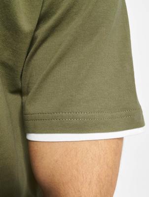 DEF / t-shirt Basic in olijfgroen