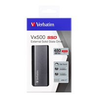 Verbatim Vx500 480 GB Externe SSD harde schijf USB-C USB 3.2 (Gen 2) Spacegrijs 47443 - thumbnail