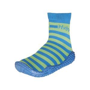 Playshoes zwemsokken Streep Blauw Groen Maat