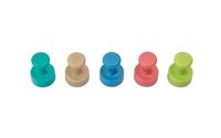 Maul Magneet 6168499 (Ø x h) 12 mm x 16 mm Kegel Roze, Atlantic Blue, Turquoise, Lime, Sahara 10 stuk(s) 6168499 - thumbnail