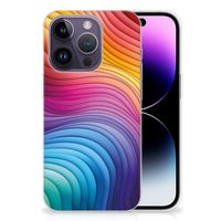 TPU Hoesje voor Apple iPhone 14 Pro Regenboog