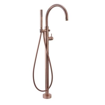 Salenzi Giro vrijstaande badkraan geborsteld koper Salenzi Giro vrijstaande badkraan geborsteld koper