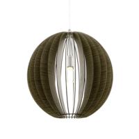 Eglo Landelijke hanglamp Cossano 50cm donkerbruin 94636 - thumbnail