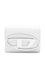 Diesel 1dr tri-fold leather wallet - Blanc - thumbnail