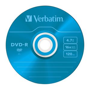 Verbatim DVD-R Colour 4,7 GB 5 stuk(s)