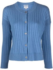 Woolrich cardigan en coton nervuré - Bleu