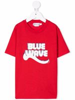 Bonpoint t-shirt Blue Wave à logo imprimé - Rouge