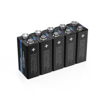 Ansmann Industriële lithium E-blokbatterij | 9 V | 6FR22 | 5 stuks - 1505-0002 - 1505-0002 - thumbnail