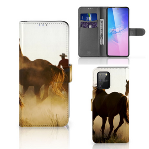 Samsung S10 Lite Telefoonhoesje met Pasjes Design Cowboy