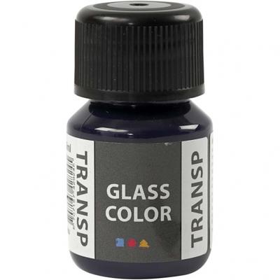 Creotime glas  & porseleinverf Glass Color 30 ml navy