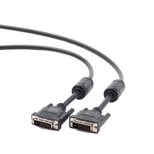 Cablexpert-Gembird DVI-D Dual Link M/M, 4.5m, Zwart