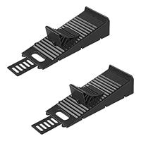 ProPlus Compensatie wig onderlegwig zwart set van 2 stuks