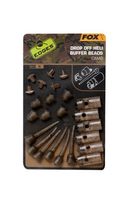 Fox Edges Camo Drop Off Heli Buffer Bead Kit 6st. - thumbnail