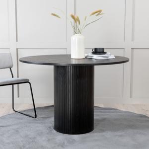 Nohr Ronde Eettafel Fionna MDF 110cm - Zwart