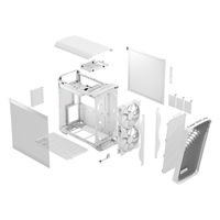 Fractal Design Torrent Compact PC-behuizing Wit - thumbnail