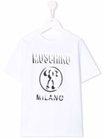 Moschino Kids t-shirt à logo imprimé - Blanc