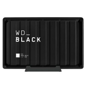 WD Black D10 Game Drive 8 TB Externe harde schijf (3,5 inch) USB 3.2 Gen 1 Zwart WDBA3P0080HBK-EESN