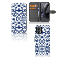 Motorola Edge 30 Neo Hoesje Flower Blue