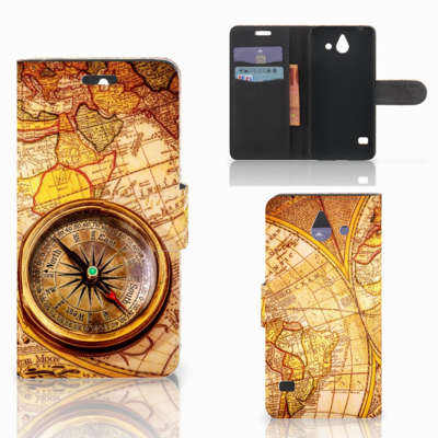 Huawei Ascend Y550 Flip Cover Kompas