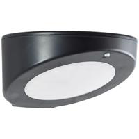 Brilliant Wandlamp, zwart, 8 x 16 x 16 cm, LED