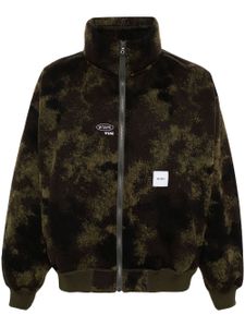 WTAPS veste zippée Bundle en maille - Vert