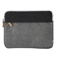 Hama Tas voor tablet en notebook tot 11 inch (tablettas, laptoptas voor notebook, tablet, MacBook, Surface, hoes, case, laptophoes, sleeve) zwart grijs
