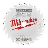 Milwaukee Accessoires Cirkelzaagblad P W 160x20x2,2x24ATB - 4932471290 - thumbnail