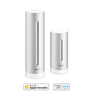 Netatmo NWS01-EC digitale weerstation Aluminium Batterij/USB Wifi