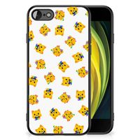 Back Case voor iPhone SE 2022 | SE 2020 | 7/8 Katten Emojis