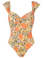 Clube Bossa maillot de bain à fleurs - Orange