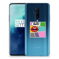 OnePlus 7T Pro Silicone Back Cover Popart Princess - thumbnail