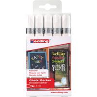 Edding 4095 Krijtmarker Wit, Wit, Wit, Wit, Wit 2 mm, 3 mm - thumbnail