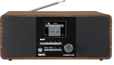 Imperial Dabman i200 DAB+ internetradio - Bruin Imperial Dabman i200 DAB+ internetradio - Bruin