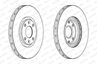 Remschijf DDF1676C - thumbnail