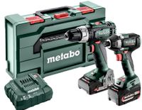 Metabo Accu Combo Set 2.8.2 | BS 18 L (Boorschroefmachine) + SSD 18 LT 200 BL (Slagschroevendraaier) | 18 V | 1x2.0Ah, 1x 4.0Ah, ASC 55 | In Metabox - - thumbnail