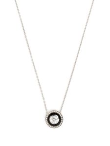 Selim Mouzannar collier Mina en or blanc 18ct serti de diamants - Argent