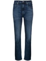 7 For All Mankind jean Easy Slim Soho à taille haute - Bleu