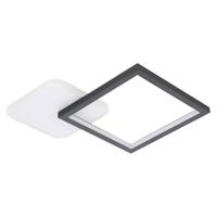 Eglo Instelbare led plafondlamp Gafares vierkant - zwart 900422