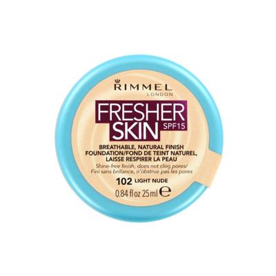 Rimmel Fresher Skin Foundation - 102 Light Nude Rimmel Fresher Skin Foundation - 102 Light Nude