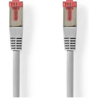 CAT6-kabel | RJ45 Male | RJ45 Male | SF/UTP | 30.0 m | Rond | PVC | Grijs | Label - thumbnail