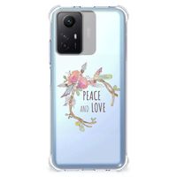 Xiaomi Redmi Note 12s Stevig Bumper Hoesje Boho Text